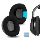 Geekria イヤーパッド Sport 互換性 パッド ゼンハイザー Sennheiser RS160, HDR160, RS170, HDR170, RS180, HDR180 ヘッドホンに対応 パッド イヤー/イヤーカップ (冷却ジェル/ブラック)(2)