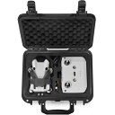 Lekufee DJI Mini 4 Pro防水ハードケース DJI Mini 4 Pro、Mini 3 Pro、Mini 3、DJI RC N3/N2/N1、アクセサリーに対応 (ケースのみ) (DJI RC 2 には対応しません)