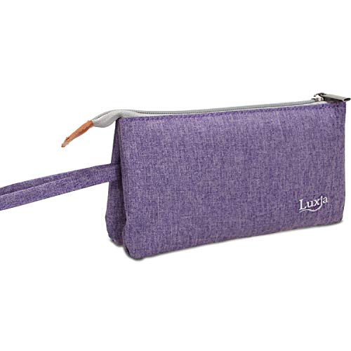 Luxja エッセンシャルオイル収納ケース 9本収納(5-15ml) 紫