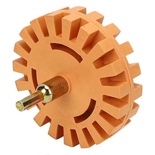 ステッカーの取り外しホイール ゴムトレーサー ステッカー剥がし タイヤ消しゴム 直径100mm ボート空港..