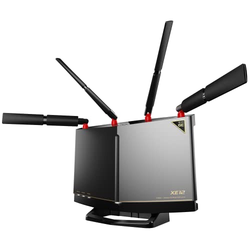【】 バッファロー WiFi ルーター 無線 LAN Wi-Fi 6E 11ax 6GHz AXE11000 トライバンド 12ストリーム 4803 + 4803 + 1147 Mbps 有線 10Gbps エコパッケージ 【 iPhone 16 / 15 / 14 / Nintendo Switch / PS5 動作確認済み 】