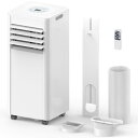 Brehobo スポットクーラー 家庭用 スポットエアコン 工事不要 2.63kW【2025新モデル】移動式エアコン 冷房10畳 除湿40L/日 送風 ポータブルクーラー ノンドレン式 ポータブルエアコン 置き型 排熱なし 小型 スリム 移動式クーラー 業務用