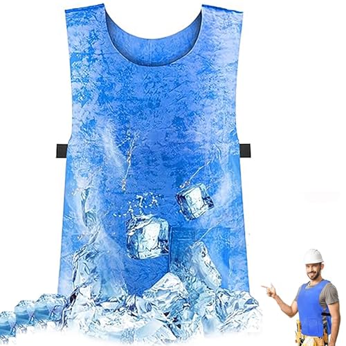クールベスト 冷却ベスト 水冷服 熱中症対策 暑さ対策グッズ 水冷式 アイスベスト 猛暑対策グッズ 水で濡らすだけ ひんやり冷たい 作業着 作業服 冷却服 水だけ 背中 冷やす ひんやりグッズ 長時間保冷継続 ひんやりクーラー作業着 物理冷却