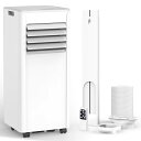 COWSARスポットクーラー 2.0kW 6-8畳対応 ポータブルエアコン 自動/冷房/除湿/送風 1日20L除湿 2階段風量 風向き調整 60°左右ルーバー 24時間タイマー おやすみモード 省エネ 工事不要 ポータブルクーラー 移動式エアコン