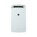シャープ 冷風 衣類乾燥 除湿機 CMS100W 室温差約-10°冷風 プラズマクラスター 7000 消臭 カビ抑制 梅雨 パワフル除湿 上下 オートルーバー