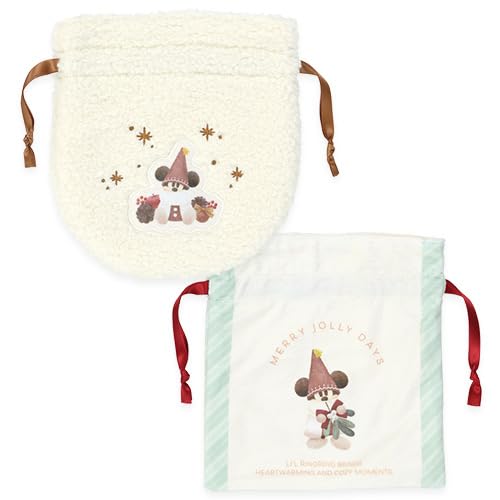 【ディズニーリゾート限定】リルリンリン きんちゃくセット 「ディズニークリスマス 2025 」クリスマスの妖精 スペシャルグッズ お土産