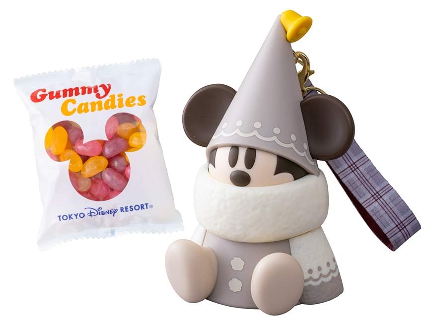 【ディズニーリゾート限定】リルリンリン ミニスナックケース「ディズニークリスマス 2025 」スーベニア お土産 (ホワイト)