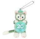 【東京ディズニーシー限定】 ダッフィー&フレンズ キーチェーン ジェラトーニ「ダッフィ&フレンズ20周年 カラフルハピネス」シャボン玉 人気 お土産