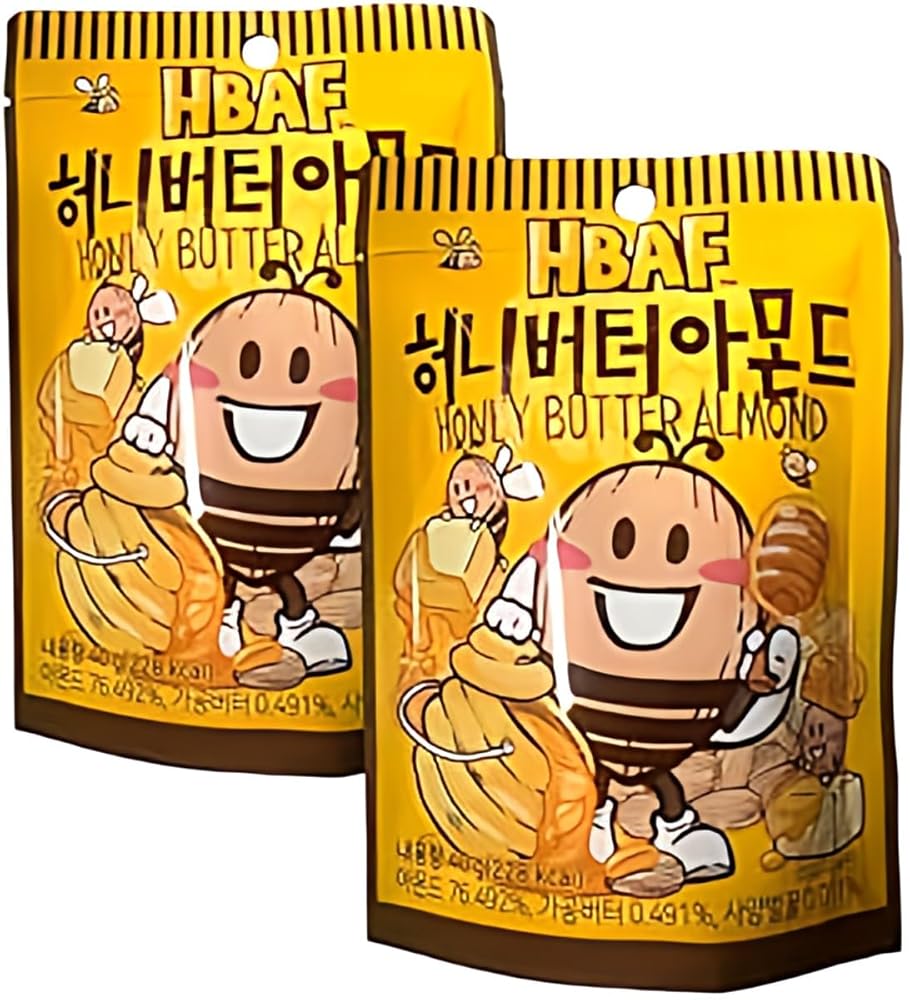 【韓国限定】ハニーバターアーモンド 40g アーモンド カシューナッツ マカダミア クルミ おつまみ 韓国..