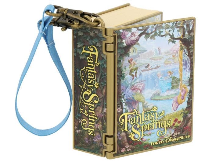 【東京ディズニーシー限定】スーベニア ミニスナックケース 「ファンタジースプリングス」の壮大な美しい世界観をテーマにしたグッズ お菓子 お土産