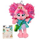 【ユニバーサルスタジオジャパン USJ 限定】セサミストリート アビー ぬいぐるみ キーチェーン バブルワンド カエルポーチ お土産 ( 買物袋付き)