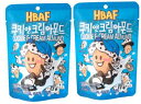 【韓国限定】クッキー&クリームアーモンド 40g アーモンド おつまみ 韓国 食品 人気 お菓子 スナック お土産 (2個)(4)
