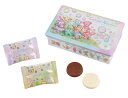 【東京ディズニーシー限定】 ダッフィー&フレンズ チョコレート 缶「ダッフィー&フレンズ20周年 カラフルハピネス」人気 お菓子 (買物袋付き)