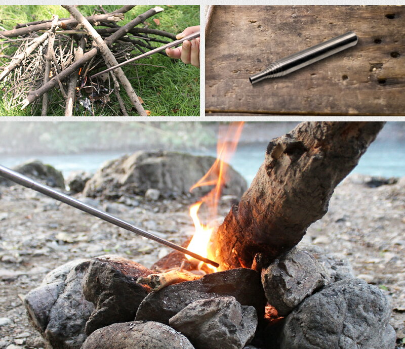 【マラソン★SALE】火吹き棒 伸縮式 ひふきぼう 火吹き筒 火起こし棒 火吹き 火起こし 棒 筒 │ ひおこし ひふき アウトドア 焚火 焚き火 道具 キャンプ ソロキャンプ BBQ バーベキュー アウトドア用品 キャンプグッズ 防災グッズ キャンプ用品【meru2rj】通販格安セール情報 楽天 通販