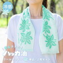 【GW限定★10%OFFクーポン】クールタオル 暑さ対策 冷たい タオル ハッカ油 香る ひんやり 涼しい 冷感 夏 暑さ対策 16×90cm 日本製 クール糸...