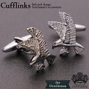 店長の独断衝撃クーポン 鷹 動物モチーフ カフス シルバー | カフリンクス カフスリンクス カフス カフスボタン バイク メンズ 付け方 結婚式 おしゃれ か...