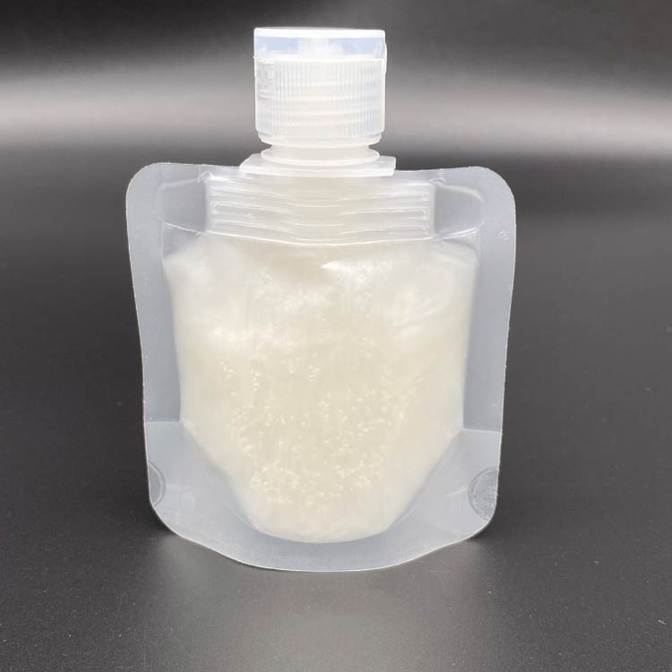 省スペース 袋入り 透明 袋 シャンプー 50ml ローション 包装 旅行ポーチ ボディソープ 詰め替え容器 使い捨て 出張用 旅行用 化粧品 旅行便利グッズ 【5個セット】【30ml/タイプ1 30ml/タイプ2 旅行ポーチ 100ml trendyboutique-10001316 Trendy Boutique サンプル画像2
