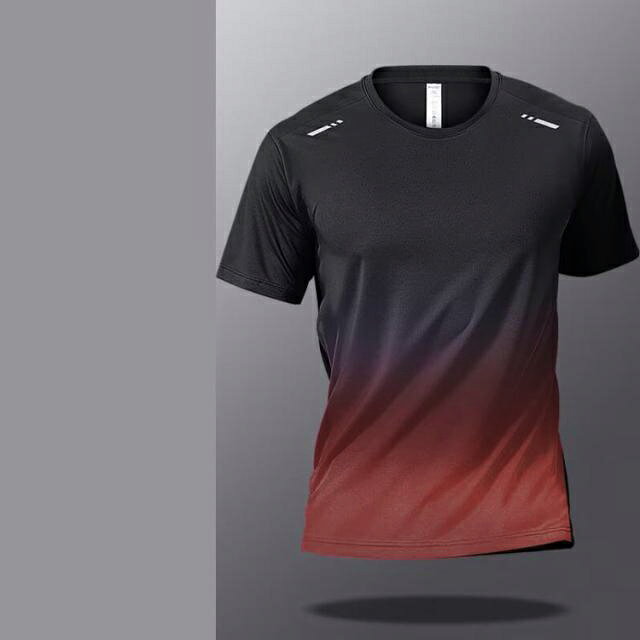 【2枚セット】半袖 Tシャツ 吸汗速乾 スポーツ カジュアル 大きいサイズ ストレッチ 通気性 ランニング 夏服 メンズ 接触冷感 Tシャツ トップス トレーニング クルーネック 夏物 運動着 普段着 インナー バイク 釣り キャンプ trendyboutique-10002427 Trendy Boutique サンプル画像3