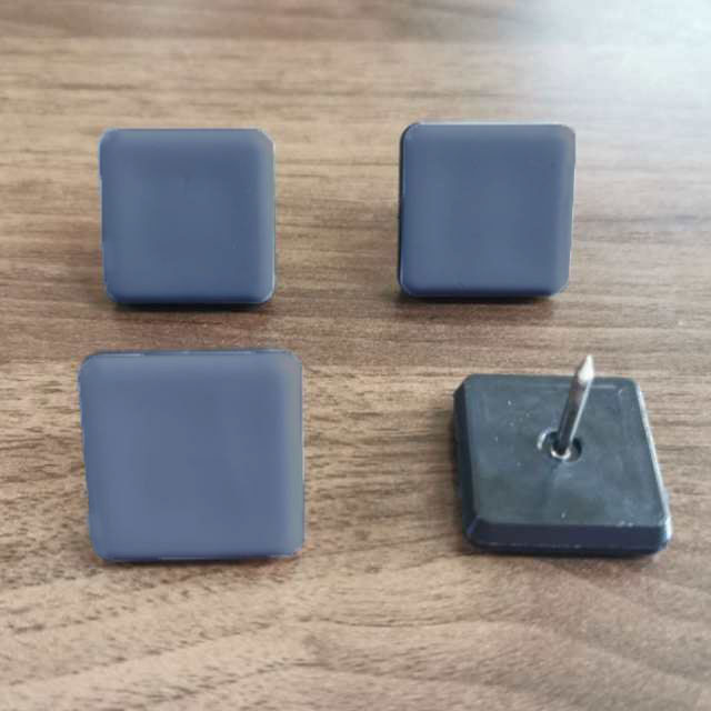 椅子足カバー キズ防止 釘付き 脱げにくい 丸形 床 20個セット 椅子キャップ 滑る...