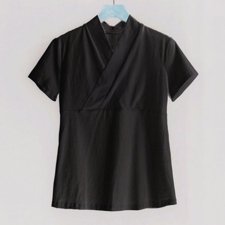 和装 半衿付き 半袖 女性用 半襦袢 うそつき 襦袢 tシャツ 女物 洗える Tシャツ 大人 うそつき襦袢 Tシャツ 礼装 おしゃれ 女性 レディース 肌襦袢 着物 きもの インナー M-3XL 下着 肌着 速乾