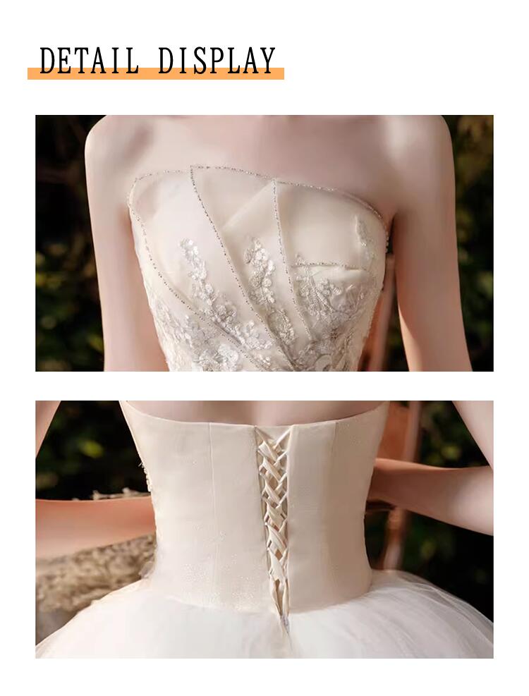 ホワイト 花嫁 ウエディングドレス ロングドレス 二次会ドレス 刺繡 格安 肩見せ ワンショル 披露宴 二次会 結婚式 イベント 演奏会 発表会 フォーマルドレス オシャレ 高級感 華奢 海外挙式 花嫁 フランス風 ワンピース