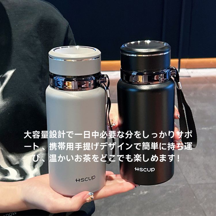 魔法瓶 水筒600ml ステンレスボトル アウトドア水筒 マイボトル 大容量 スポーツボトル トレッキング キャンプ レジャー ピクニック 保温 保冷機能 ギフトプレゼント 600ml ステンレスボトル 保冷 保温 直飲み 軽量 ボトル 大人 おしゃれ ステンレス ボトル スクリュー
