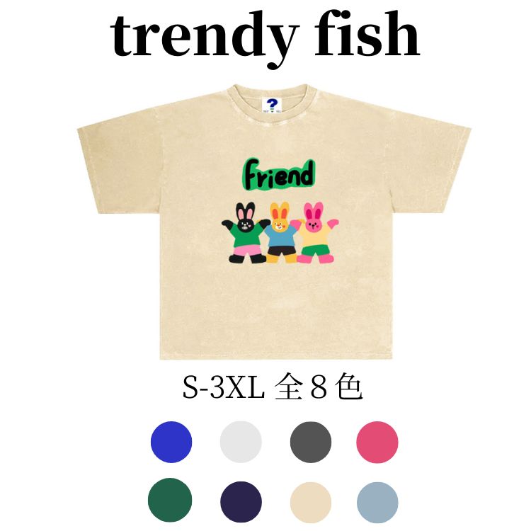 Rakuten - プリント Tシャツ メンズ 半袖 夏 涼しい 体型カバー スポーツ ストリート カジュアル ロゴ 男 女 親子 綿 お揃い ホワイト ベージュ きれいめ 大きめサイズあり160-185cm S-XXXL