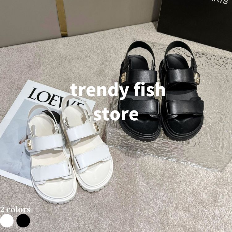 サンダル レディース スポーツサンダル 厚底美脚サンダル シューズ 衝撃吸収 快適な履き心地 疲れにく..