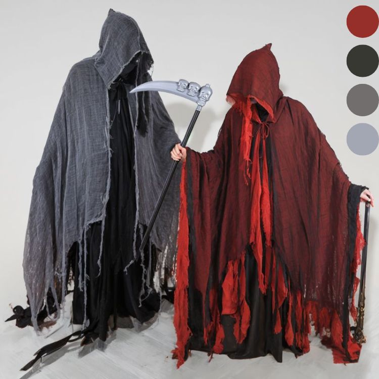 ハロウィーン衣装 衣装 コスプレ 死神 コスプレ 子供 悪魔 オールインワン コスチューム 手袋 死神コス..