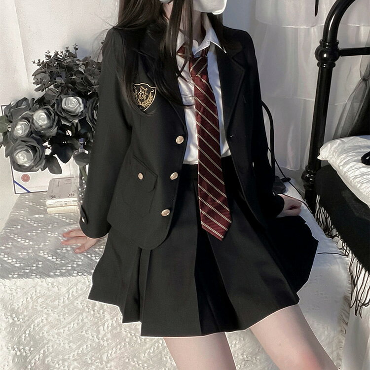 入学式 スーツ 3点セット フォーマルスーツ ネクタイ ジャケット プリーツスカート...