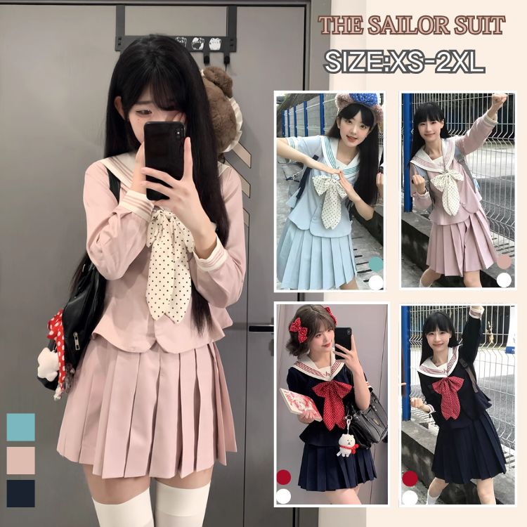 楽天市場】セーラー服 半袖 ピンクの通販