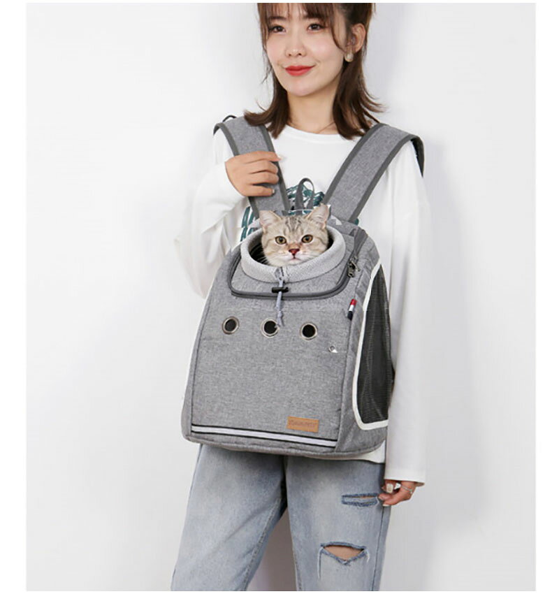リュックキャリー ペットキャリーバッグ 猫 大きめ 小さい リュック ペットキャリ...
