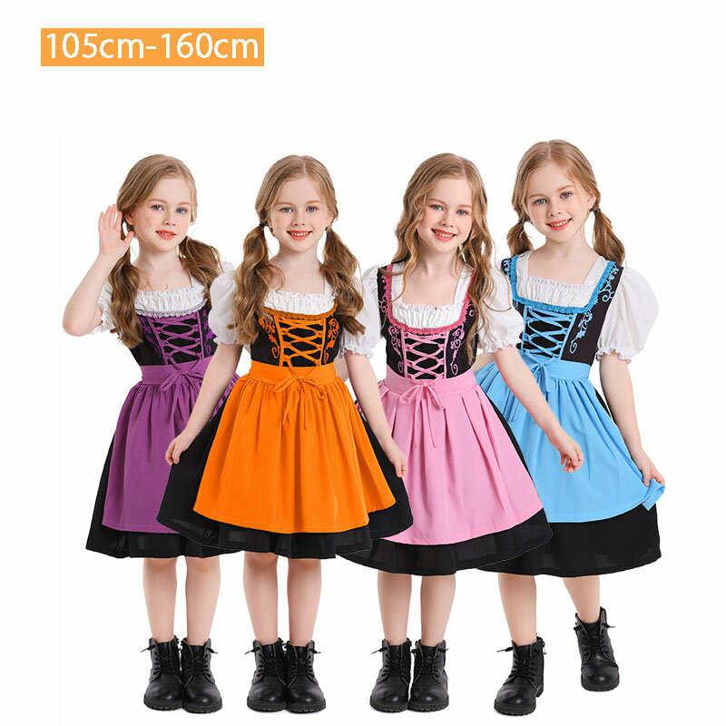 【送料無料】ハロウィン クリスマス ワンピース ロング ロングワンピース 子供 女の子 コスプレ ハロウ..