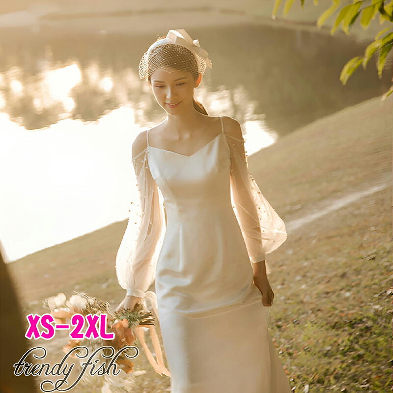 即納 花嫁 ウエディングドレス 二次会ドレス 結婚式 格安 ウエディングドレス 披露宴 二次会 結婚式 イベント 演奏会 発表会 フォーマルドレス 白 オシャレ 高級感 海外挙式 ウエディングドレス 花嫁 チューブトップ Vネック Aライン
