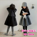 女の子 子ども 薄手 裏起毛 ワンピース 長袖 春 秋 冬 子供 フォーマル ワンピース キッズ 長袖 韓国子供服 女の子 ワンピース 子どもドレス 女の子 ピアノ 発表会 合唱団 七五三 キッズ ワンピース ベビードレス 可愛い 黒ワンピ 送料無料 100 110 120 130 140 150 160