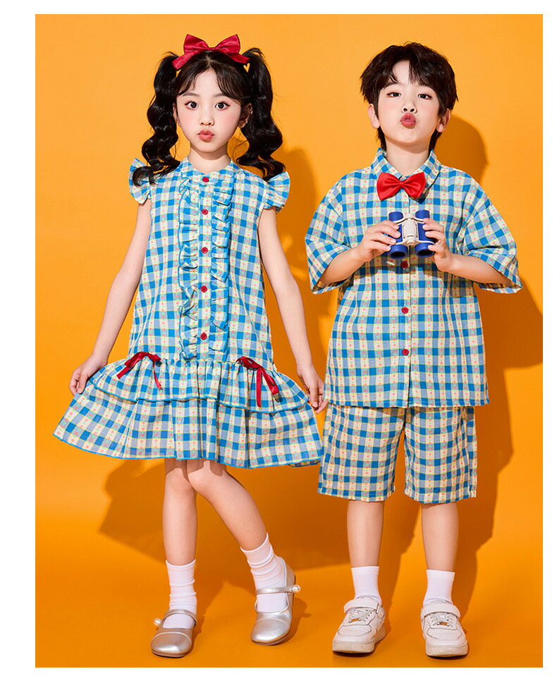 花柄 袖なし ワンピース グリーン チアガール キッズ ダンス衣装 子供服 可愛い 半袖シャツ 短パン ショーツ 女の子 男の子 HIPHOP JAZZ 幼稚園 合唱団 応援団 発表会 舞台服 個性派 K-POP 演出服 練習着 団体服 ステージ衣装 派手 100-180cm