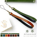 【 SALE 】 ストラップ 本革 ジェントルマン 紐ストラップ マルチストラップ 携帯ストラップ レザー 携帯 スマホ キーホルダー パスケース 定期入れ リ...