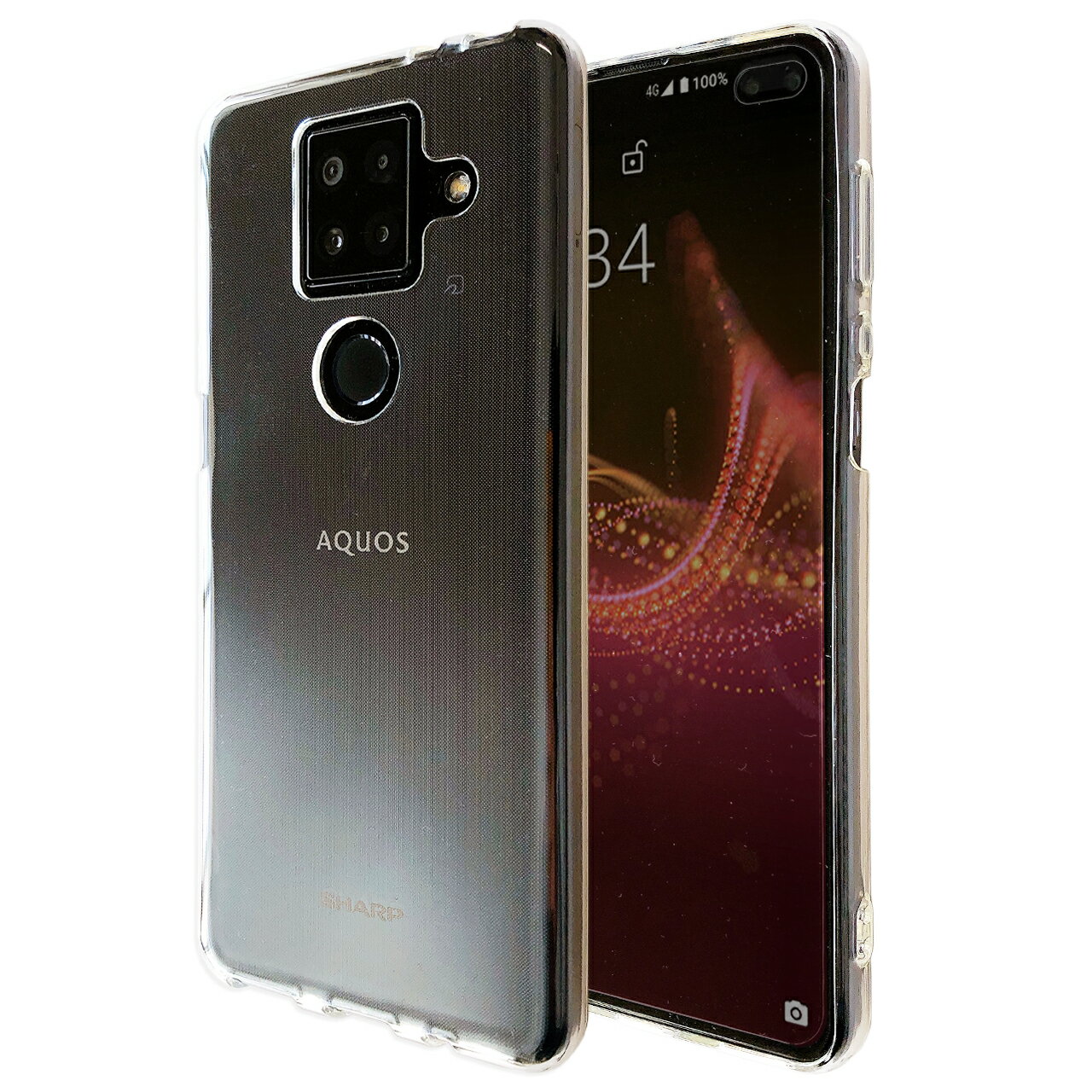 乐天商城 - AQUOS sense4 Plus SH-M16 クリアTPU 透明 ケース カバー クリアケース SH-M16ケース SH-M16カバー SHM16 SHM16ケース SHM16カバー スマホケース スマホカバー