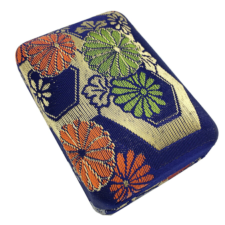 【 爪駒入れ 錦 大 】三味線 琴 箏 錦柄 大サイズ