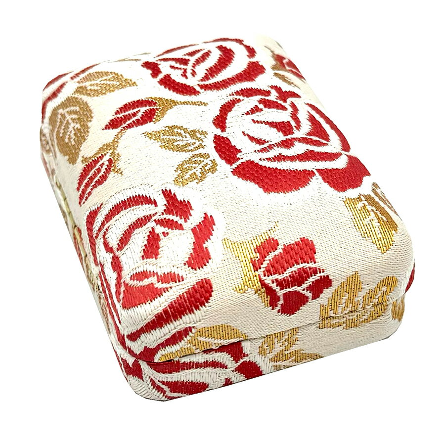 【 爪駒入れ 錦 大 】三味線 琴 箏 錦柄 大サイズ