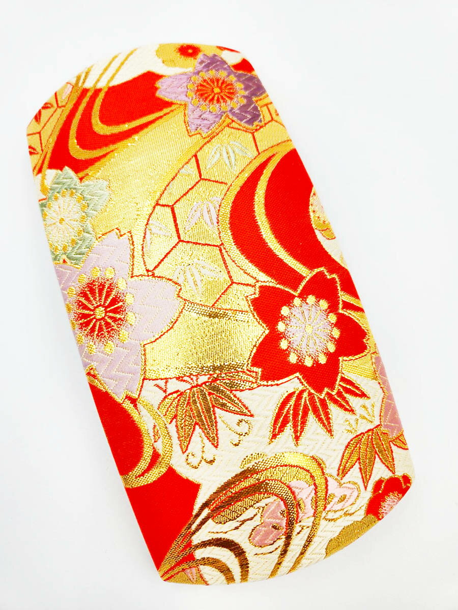 長唄三味線用【 胴掛 錦 (紐付) 】胴掛け 胴掛け紐付き 錦柄