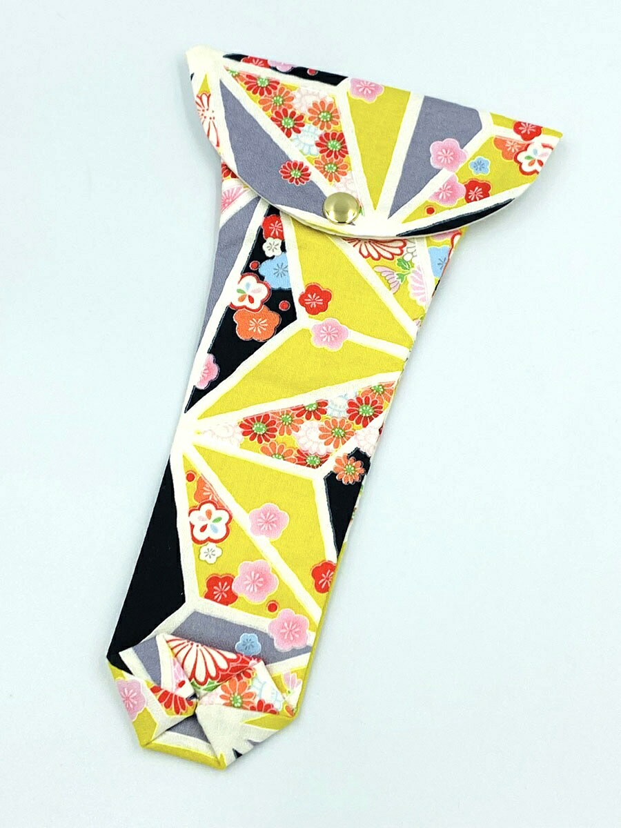 【 撥型撥入れ (中) 小紋 】バチ型カバー 民謡35匁用 民謡40匁用 民謡45匁用