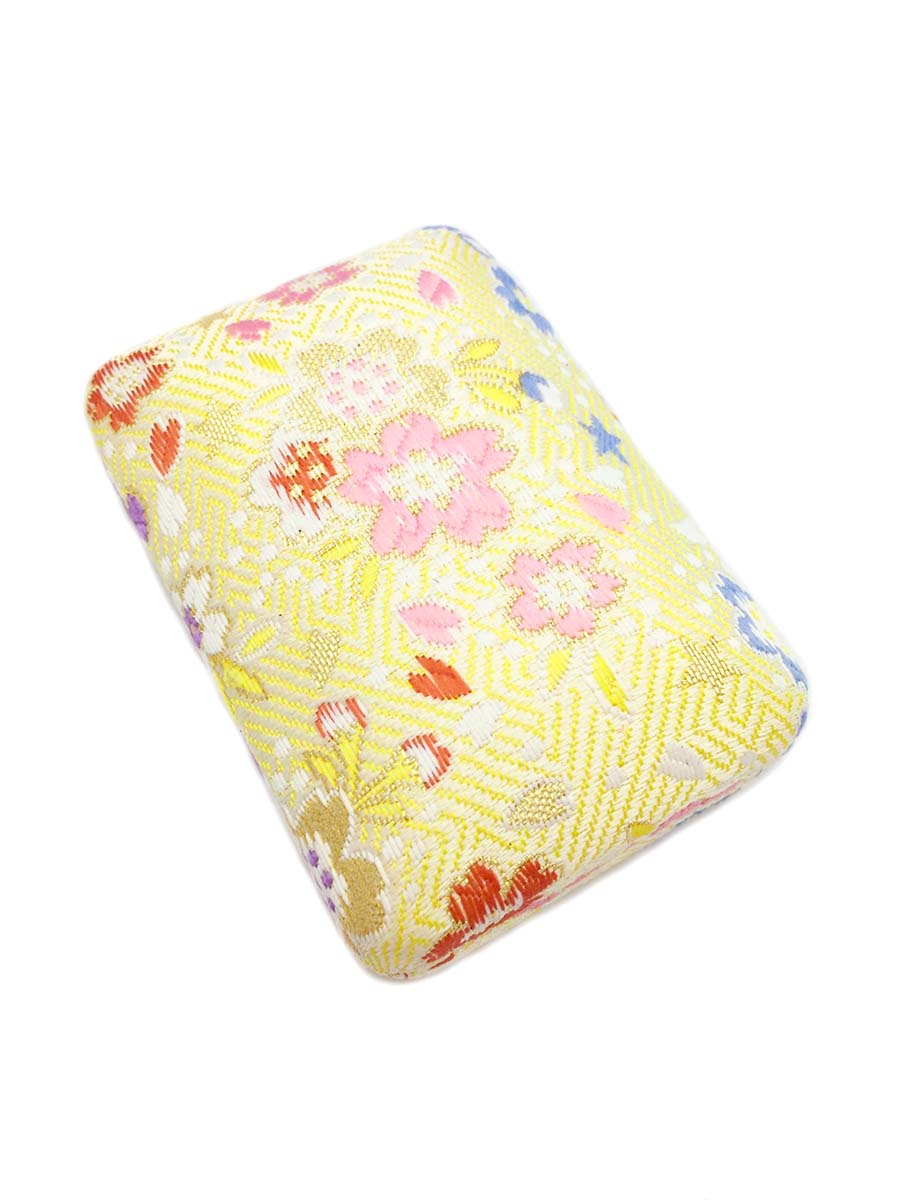 【 爪駒入れ 錦 大 】三味線 琴 箏 錦柄 大サイズ