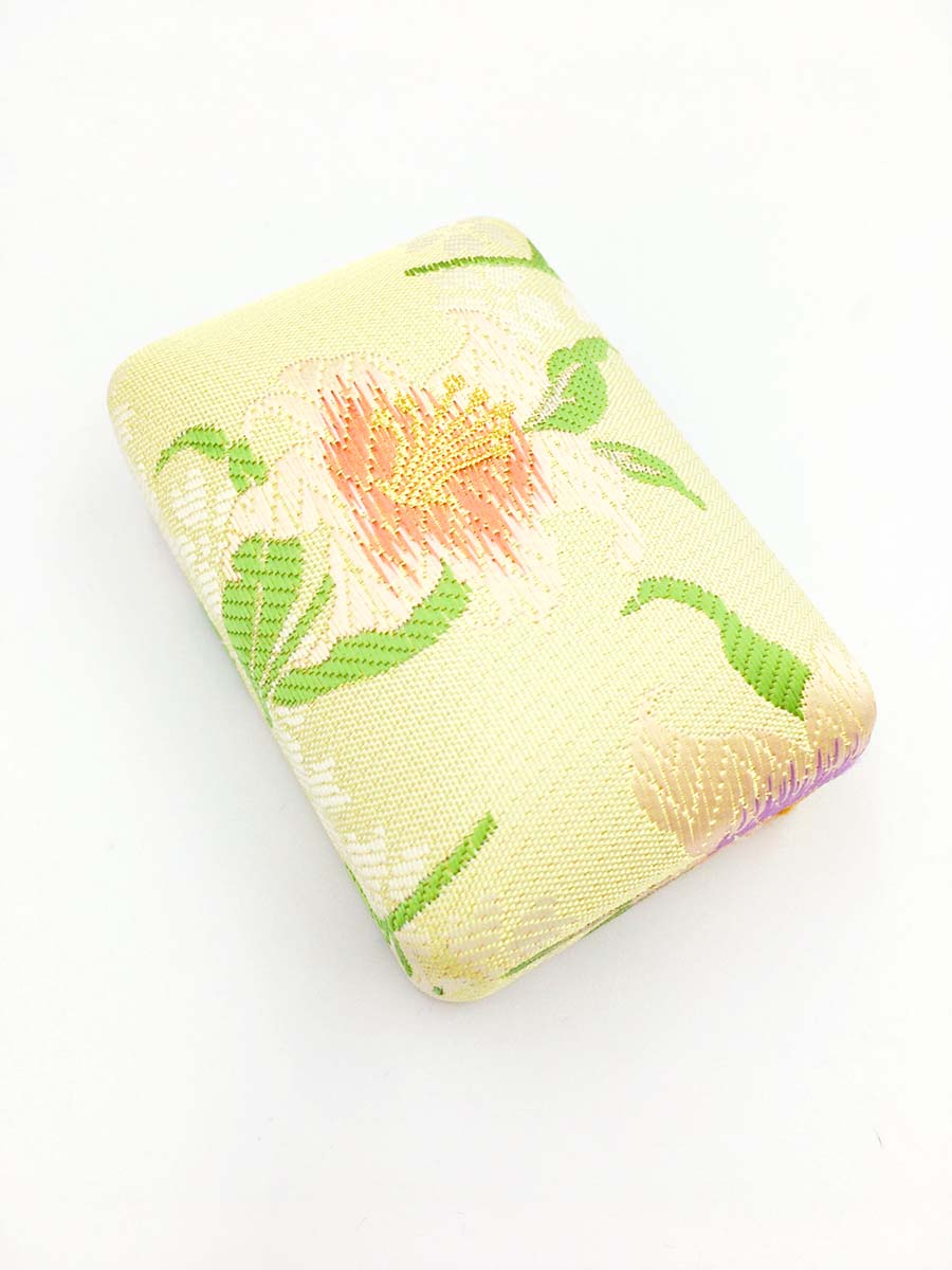 【 爪駒入れ 錦 大 】三味線 琴 箏 錦柄 大サイズ