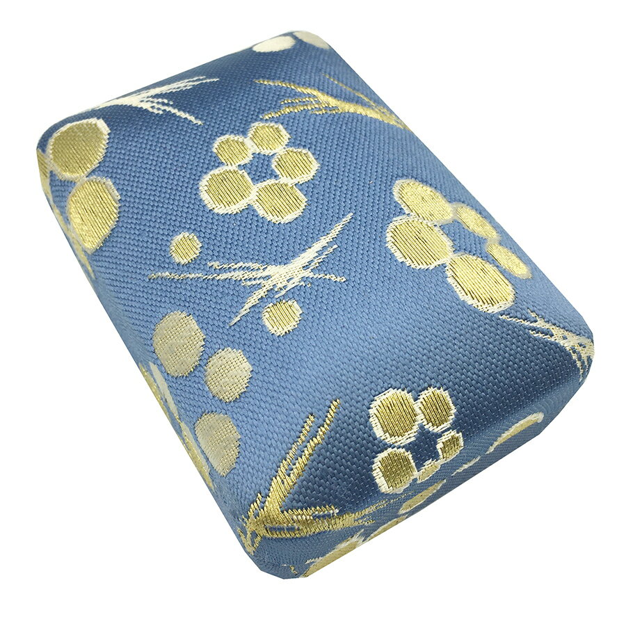 【 爪駒入れ 錦 大 】三味線 琴 箏 錦柄 大サイズ