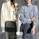 ニット レディース ニットセーター セーター トップス レディース 長袖 カジュアル 秋冬 ニットソー カシミヤ風 ふわふわ ハイネック 体型カバー 二の腕カバ...