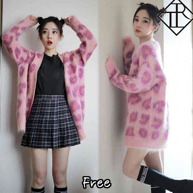 【6時間限定10%OFF!】ニット カーディガン ニットコート カーデ ミディアム丈 厚手 ゆったり 体型カバー 長袖 コーディガン 秋冬 トップス 前開き ア...