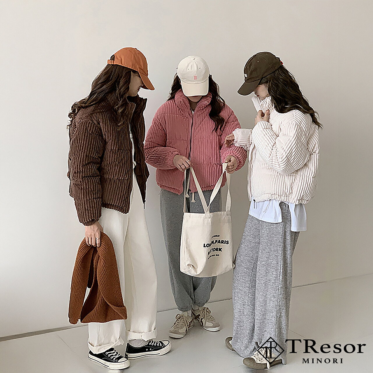 Rakuten - 中綿ジャケット コーデュロイ アウター レディース もこもこ 秋冬 ジャケット 暖かい かわいい カジュアル ストリート ガーリー おしゃれ 防寒 アウター レディースアウター 中綿ブルゾン コーデュロイジャケット 冬コーデ 6色展開 体型カバー 着回し 通学 デイリー お出かけ
