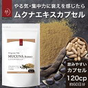 ムクナエキスカプセル 500mg×120 カプセル 約60日分  無添加 無農薬栽培 アーユルヴェーダ サプリメント アミノ酸 疲労回復 