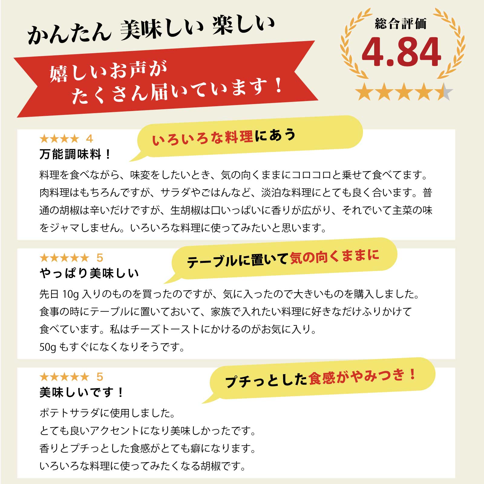 塩漬け 粒生 こしょう 10g × 5個 お得 カンポットペッパー 人気 オーガニック 無添加 黒 胡椒 香辛料 調味料 料理 ステーキ 肉 おすすめ スパイス アルミ パウチ ジッパー付 小分け 【メール便】 3